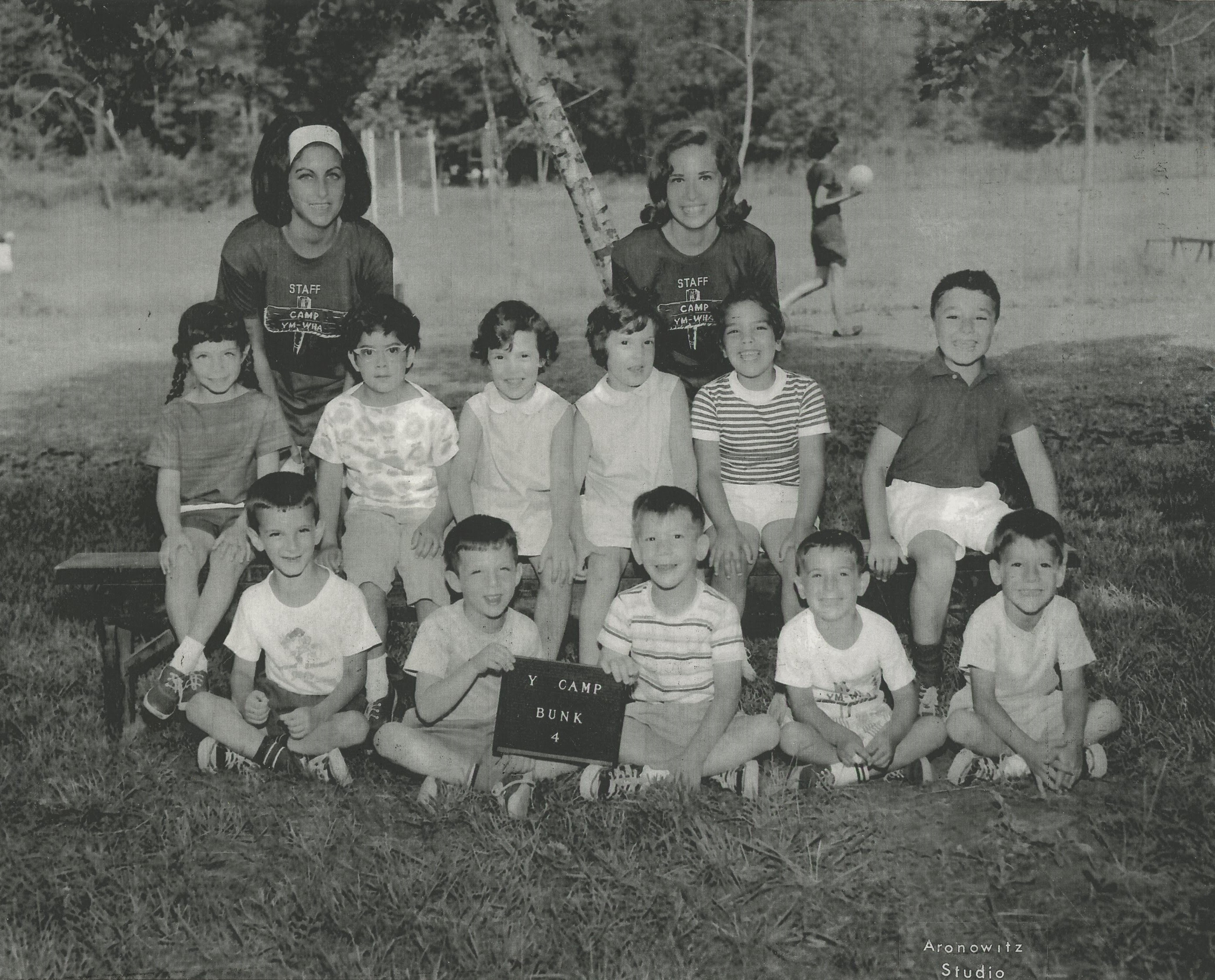 Passaic-Clifton Y Camp, West Paterson (Woodland Park) NJ, Bunk 4, 1964, boys and girls
