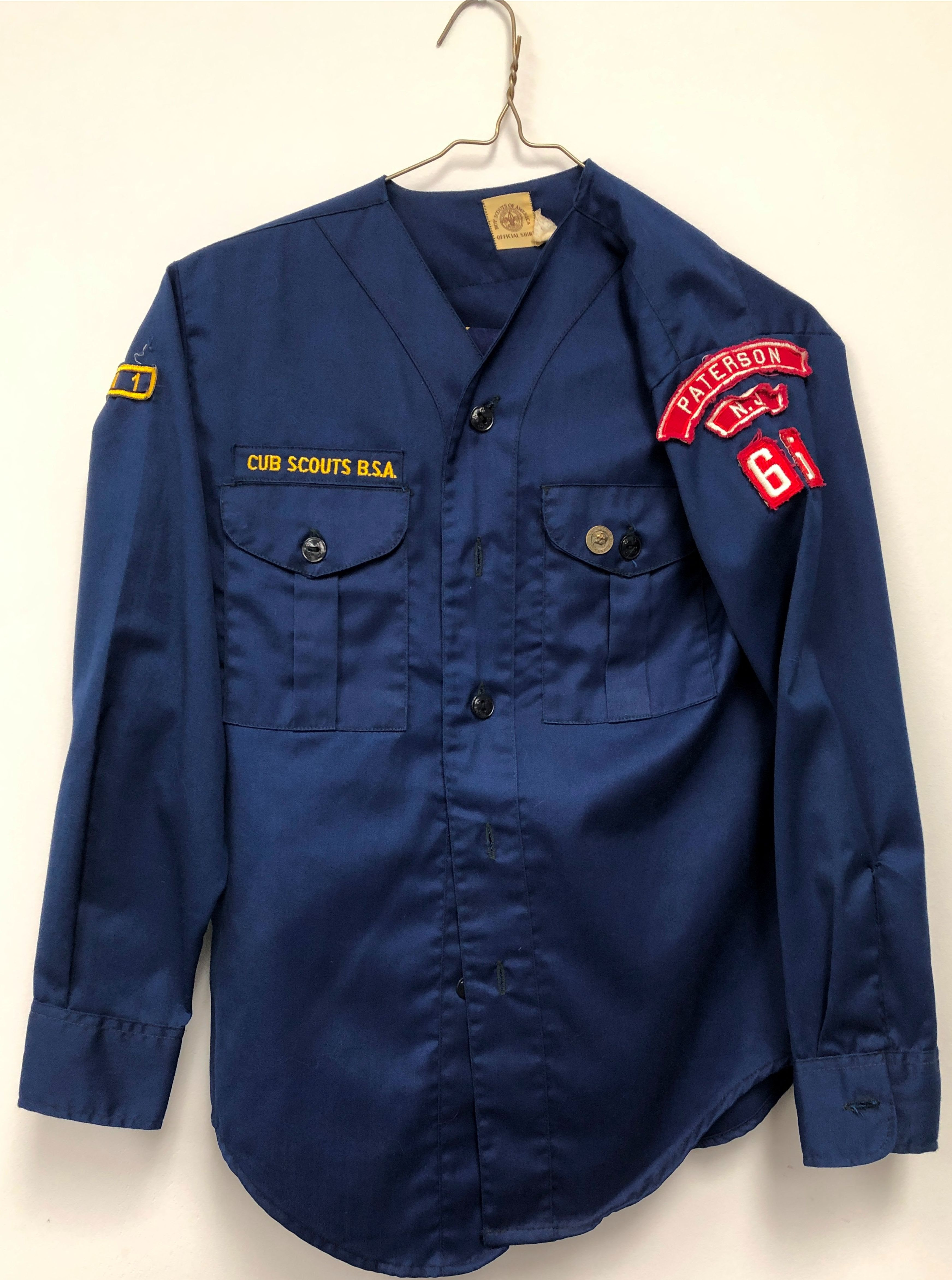 Paterson NJ Cub Scouts Troop 65 shirt, Steve Verp