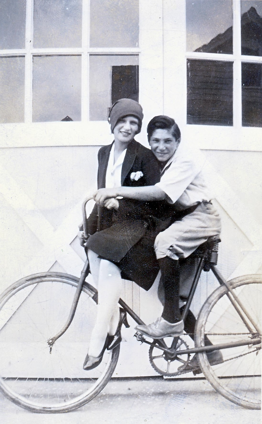 bicycle ride, Paterson NJ, Benjamin (Bob) Goldberg, Sadie Goldberg Kleinfeld