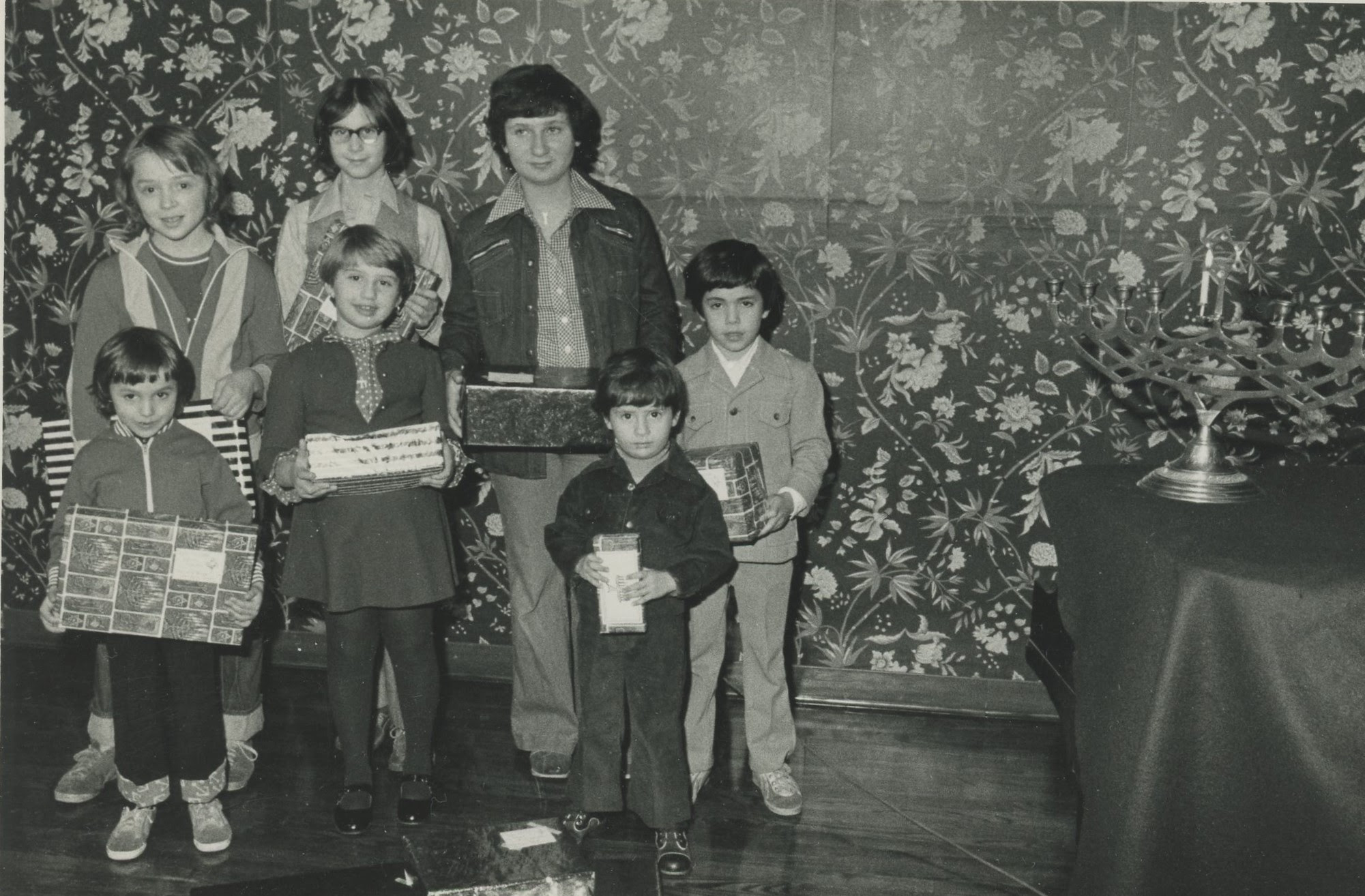 Hanukkah celebration, Jewish Family Services,