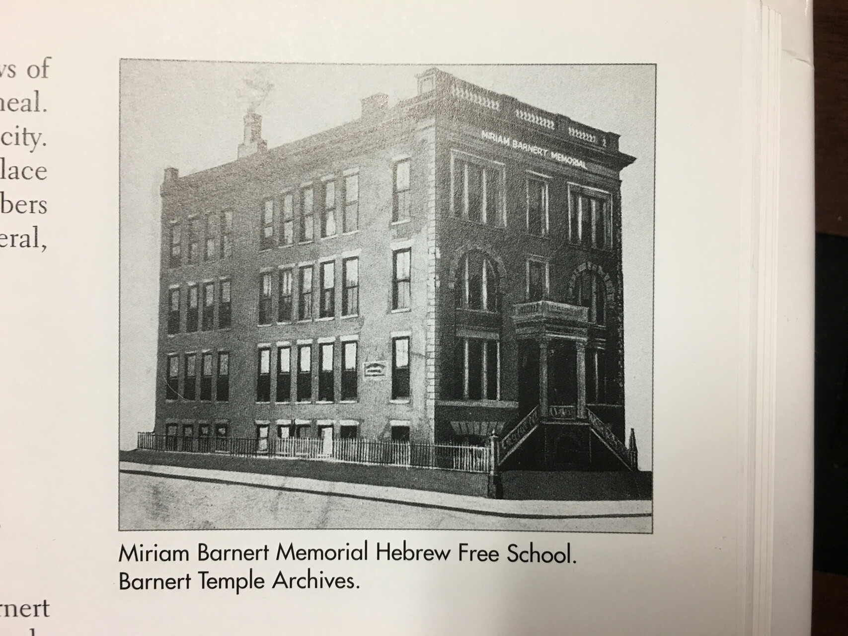 Miriam Barnert Memorial Hebrew Free School