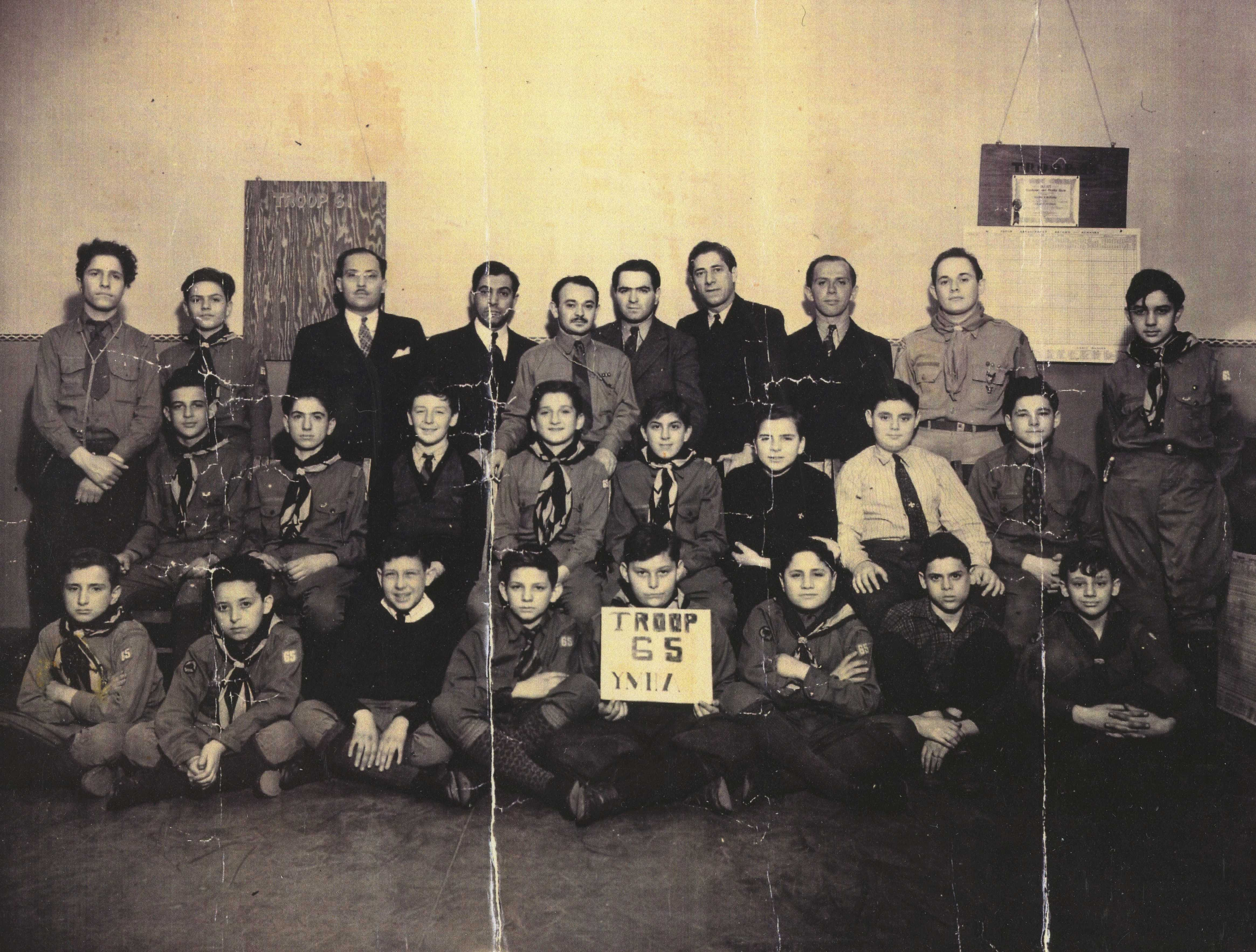 Paterson YMHA Scout Troop 65, 1939
