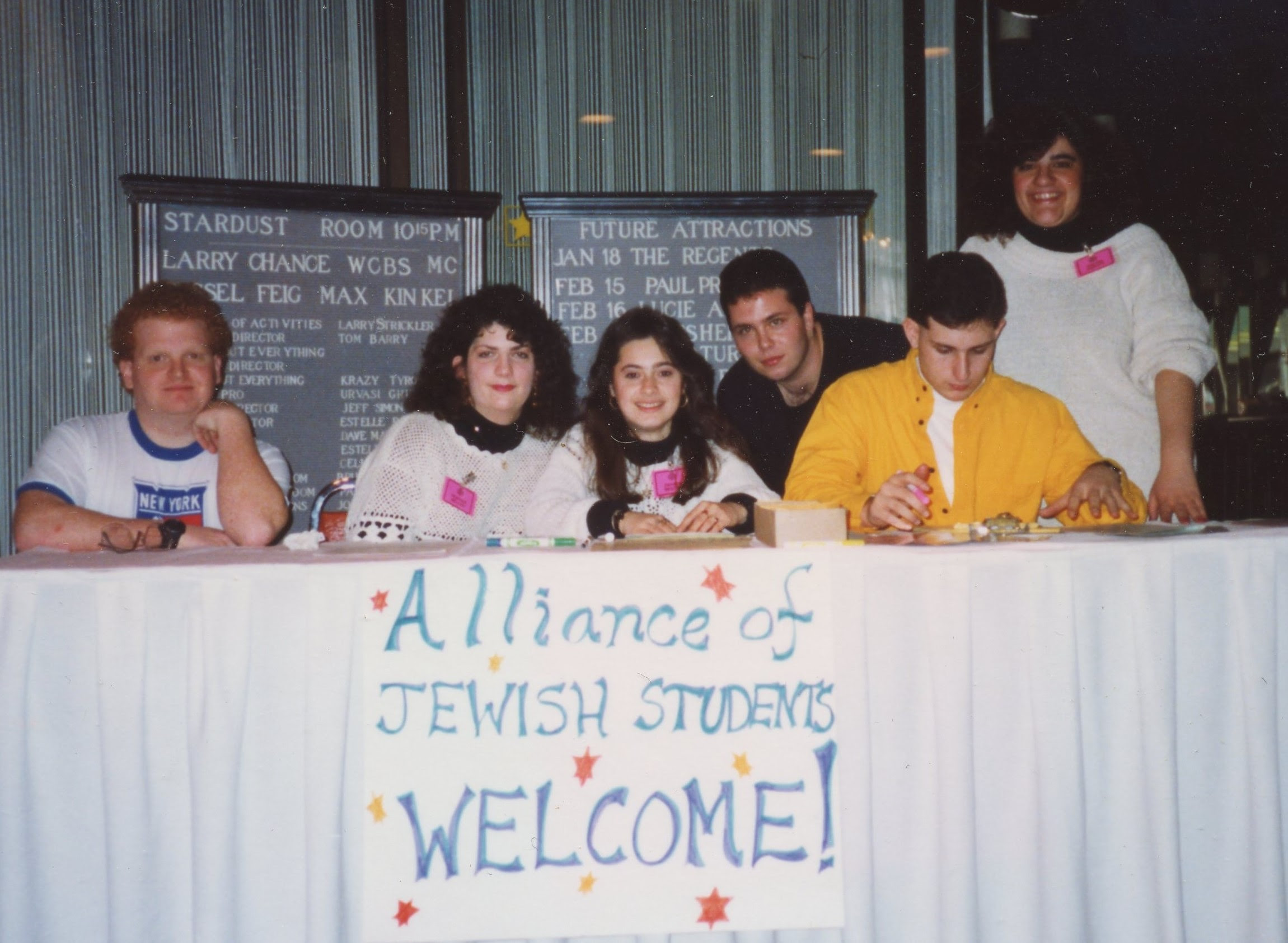 Alliance of Jewish Students at William Paterson College.