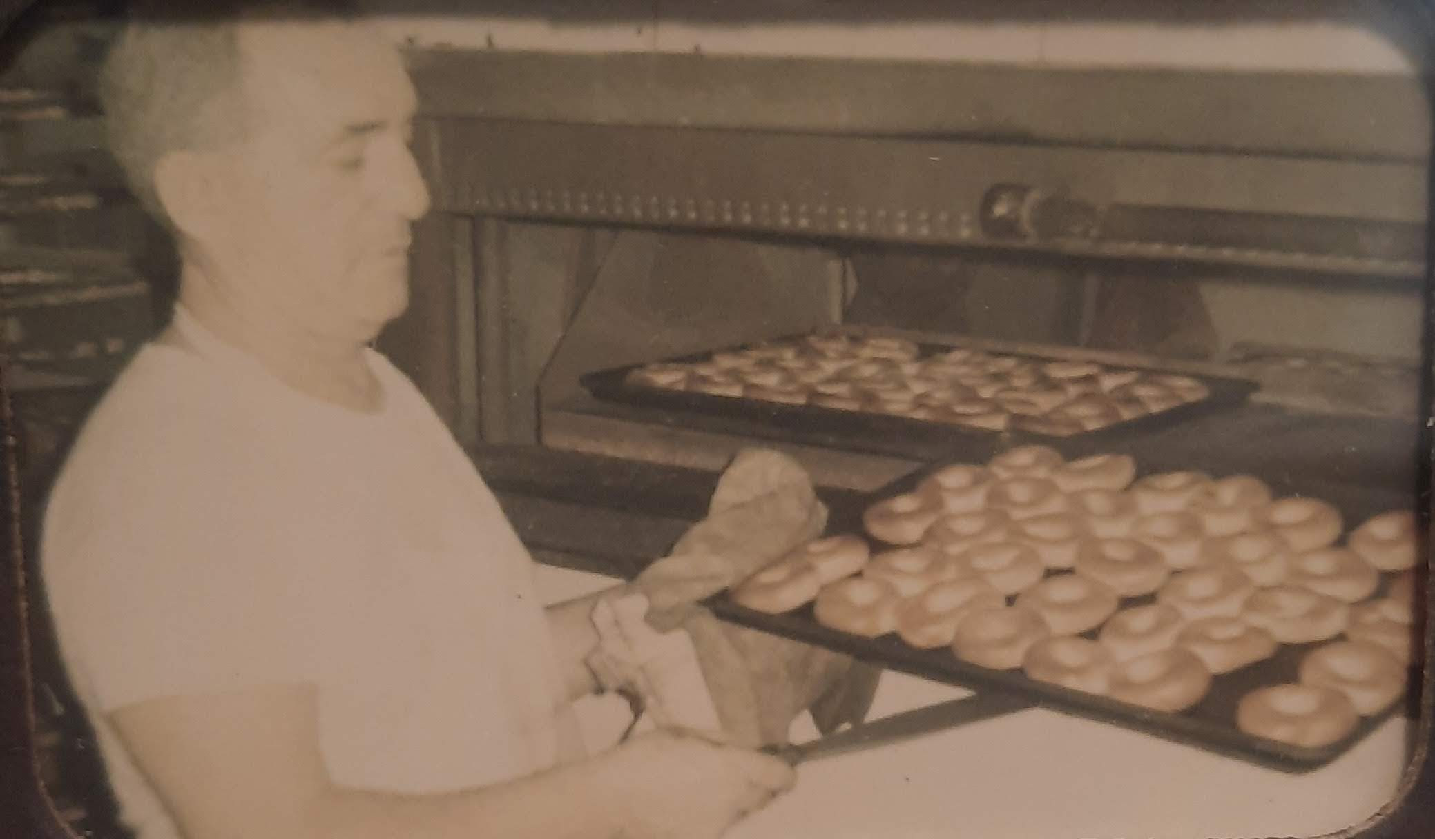 Morris baking bagels