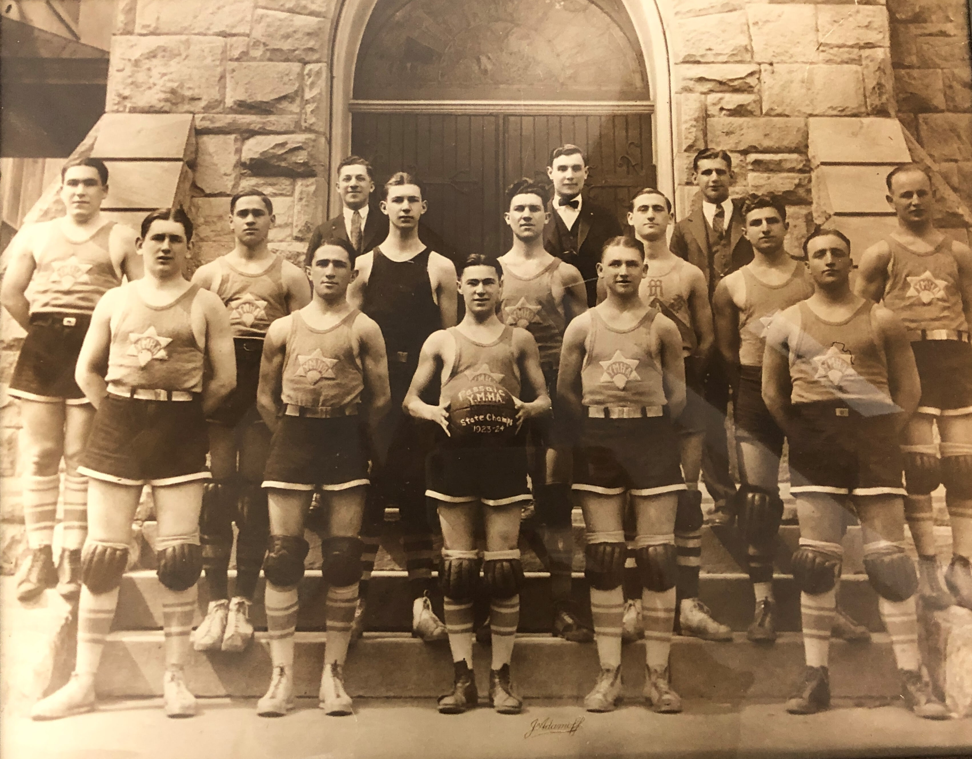 Passaic YMHA Basketball State Champs 1923-24