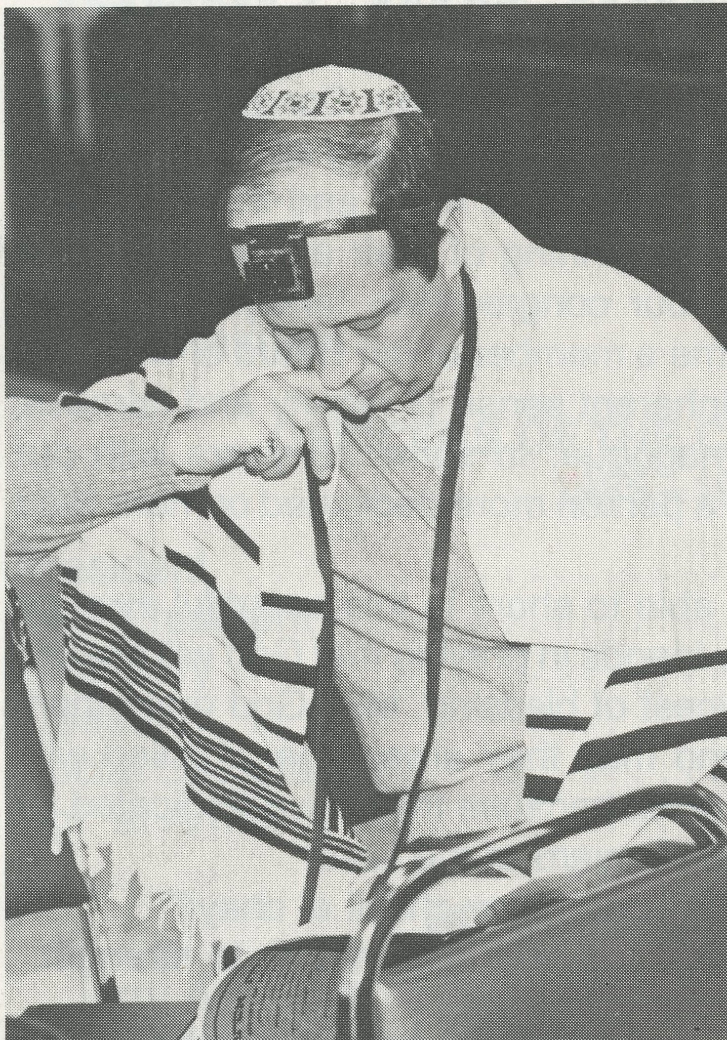 Stuart Meyers, President of Congregation Bnai Israel, Fair Lawn NJ, 1986