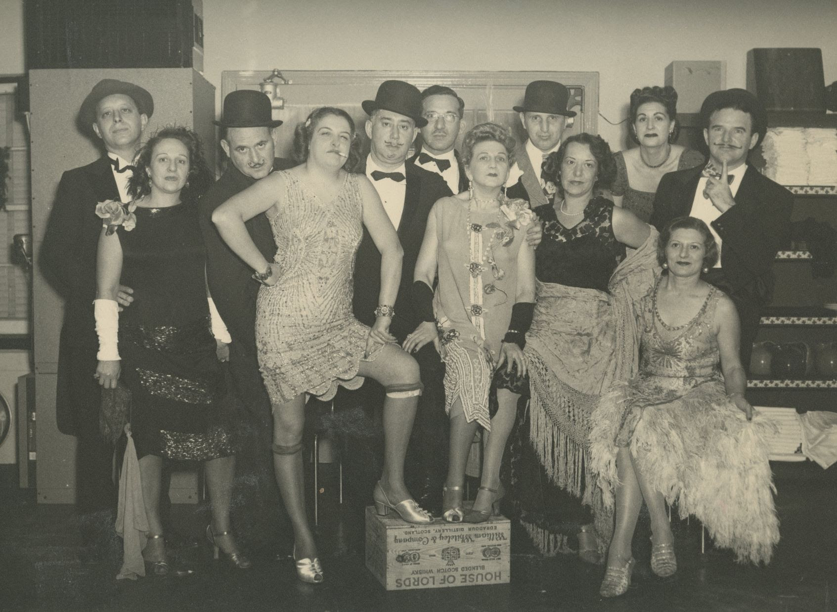 Bornstein Roaring 20's Party, Walter Anstendeg, Helen Anstendeg, Fortgang, Haft, Schider, Northern New Jersey