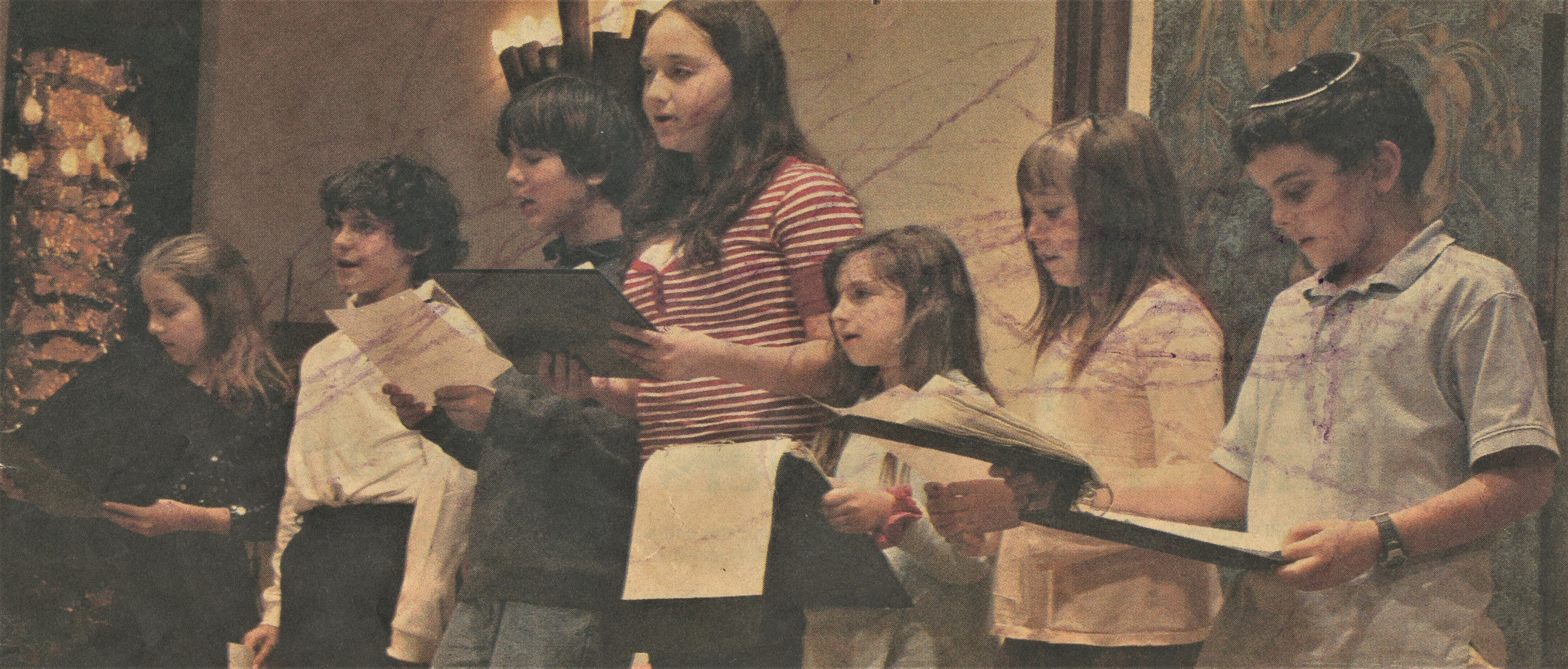 Leonia faith community, Thanksgiving Service, children's choir