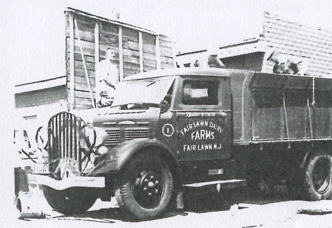 Fair Lawn Dairy Farms vintage truck, Fair Lawn NJ