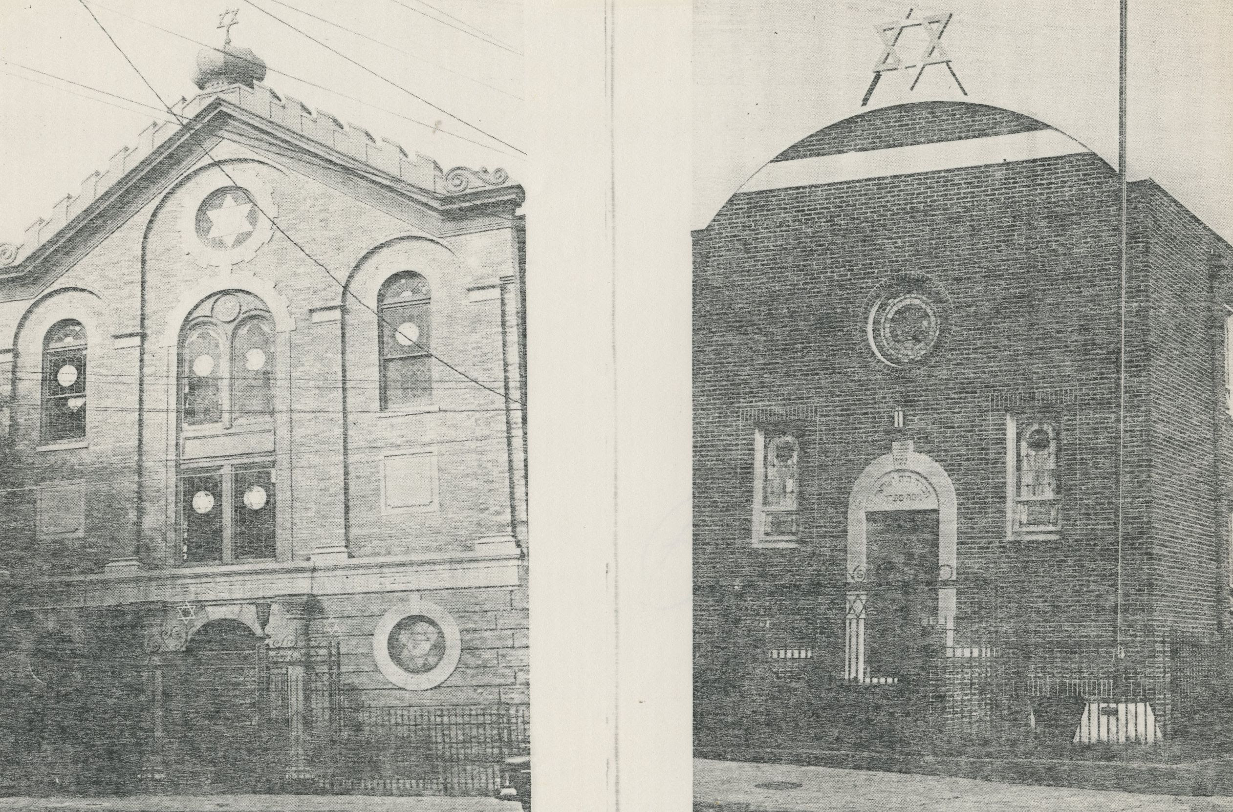 Congregation Beth Israel, Columbia Ave and Madison St, Passaic NJ, 1911