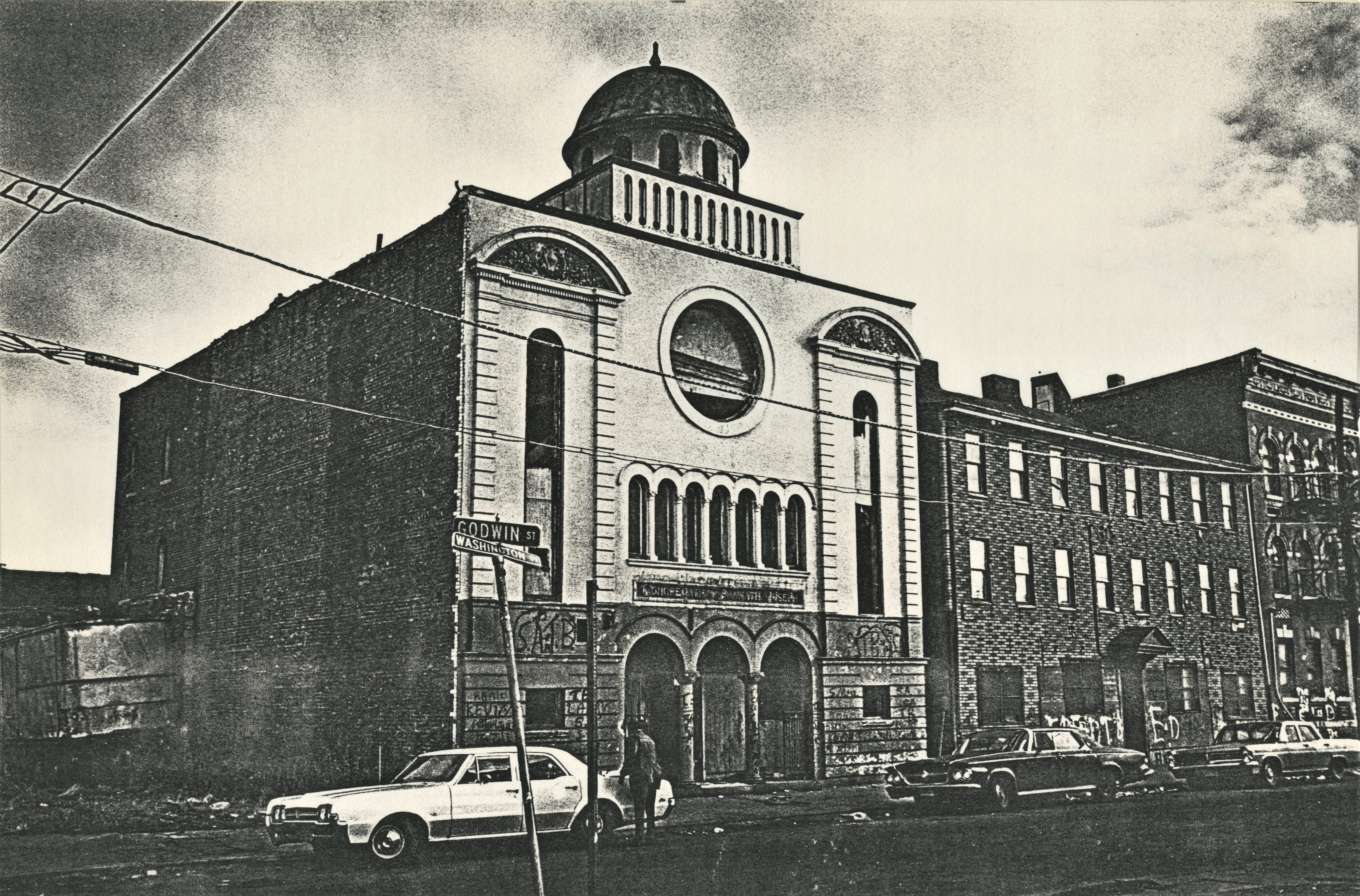 Congregation Ahavath Joseph, the little shul, Godwin St. and Washington St., Paterson, NJ