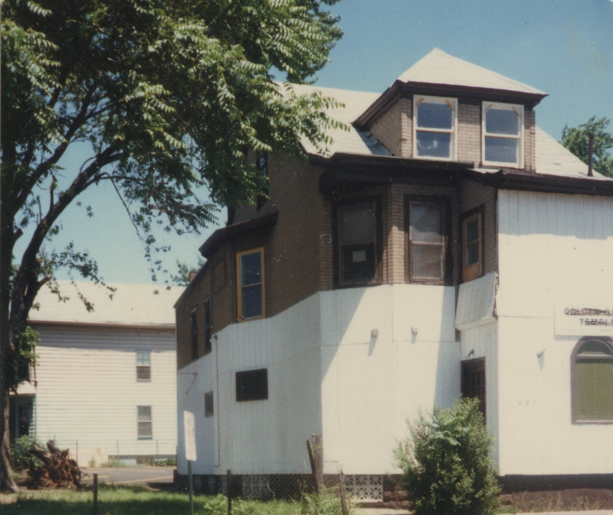 Anshe Lubavitz shul, 11th Ave and E.24th St, Paterson NJ