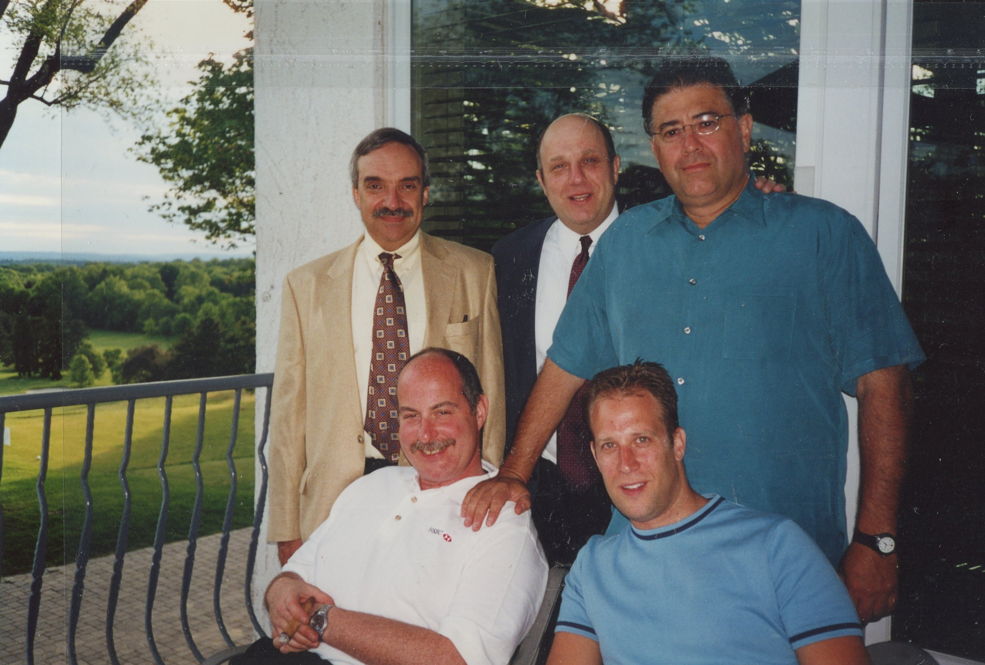 Gordon Braverman, Ken Mandel, Leon Cohen, Larry Kelman, Neil Miller, Jewish Federation of Northern NJ golf outing