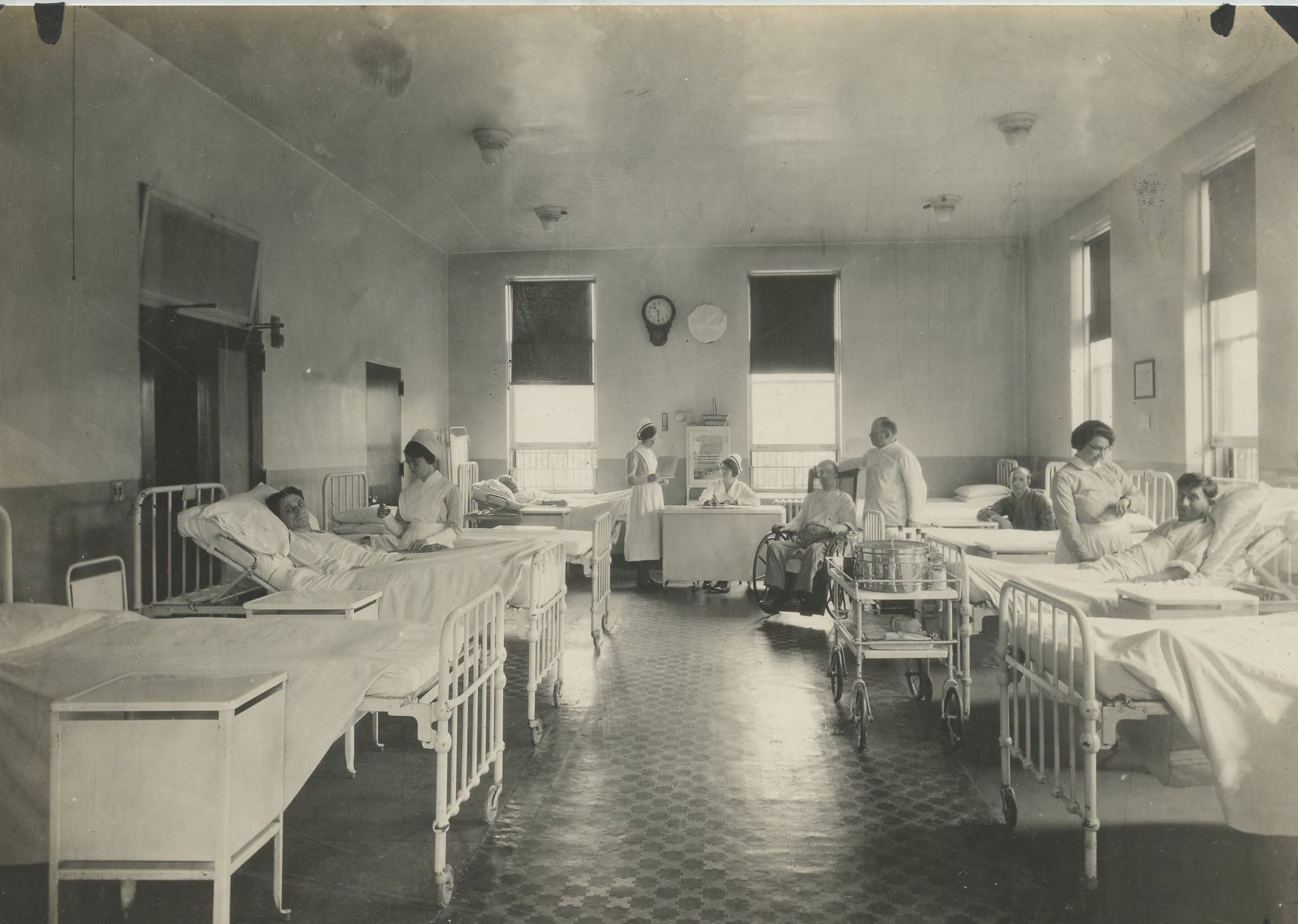 Barnert Hospital Nurses, Male Ward