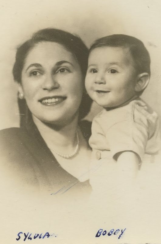 Sylvia and Bobby, Bill Dressler Family Collection, 1944, Northern NJ