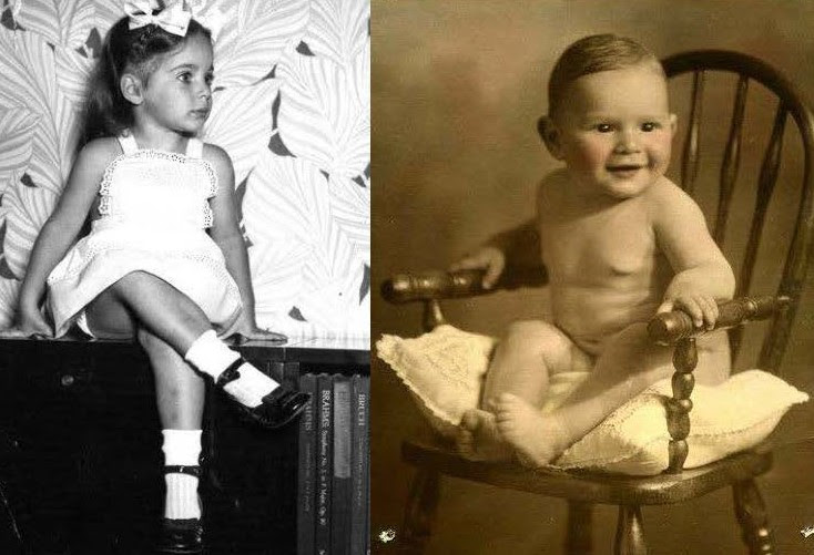 Baby photos, Sam Schwartz Collection, Dressler Family Collection