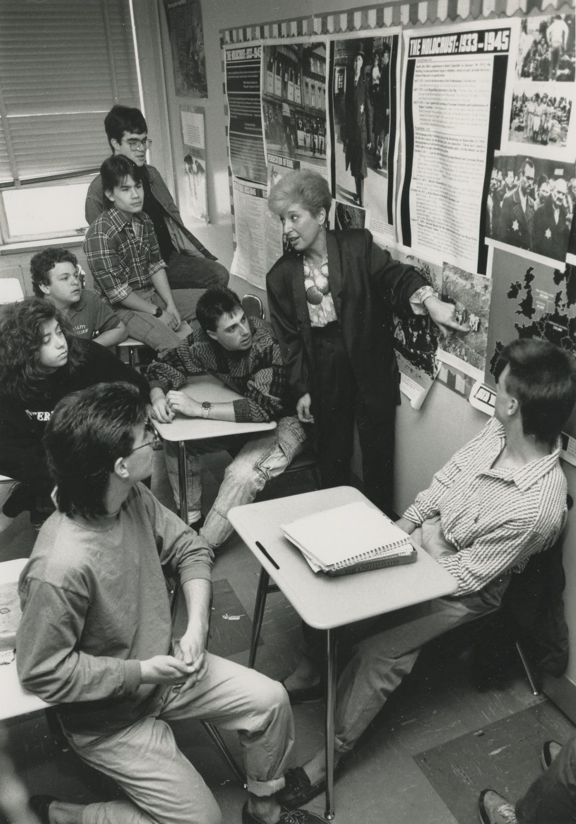 Holocaust, Fair Lawn (NJ) High School, Ellie Weiner teacher, April 1989