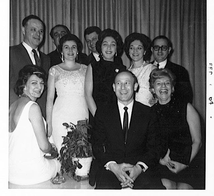 Paterson NJ, 1964, Catskills, Frances Dorman, Abby Silver, Edna Silver, Martin Dorman, Len Peres, Thelma Peres, Harry Margolin, Ruth Margolin, Miriam (Mayo) Arnowitz, Jerry Arnowitz