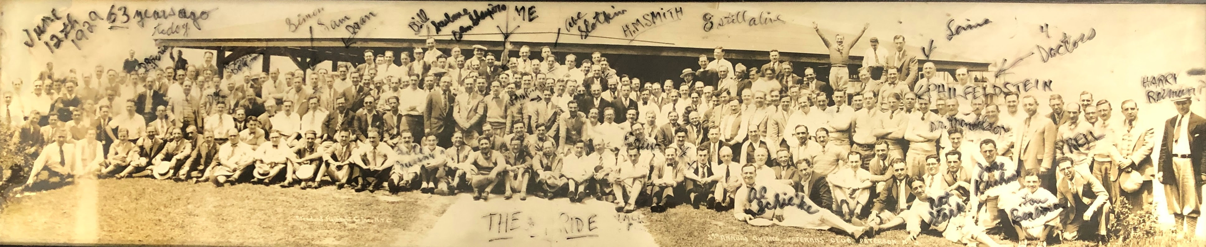 3rd Veterans Club Annual Outing, Paterson NJ, June 1929