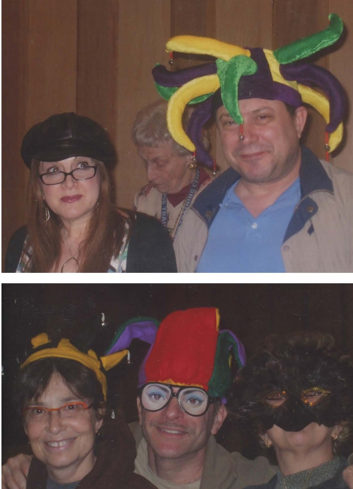 Purim Talent Show, Laurie, Ira, Iris, Tobias, Congregation Sons of Israel, Leonia NJ.jpg