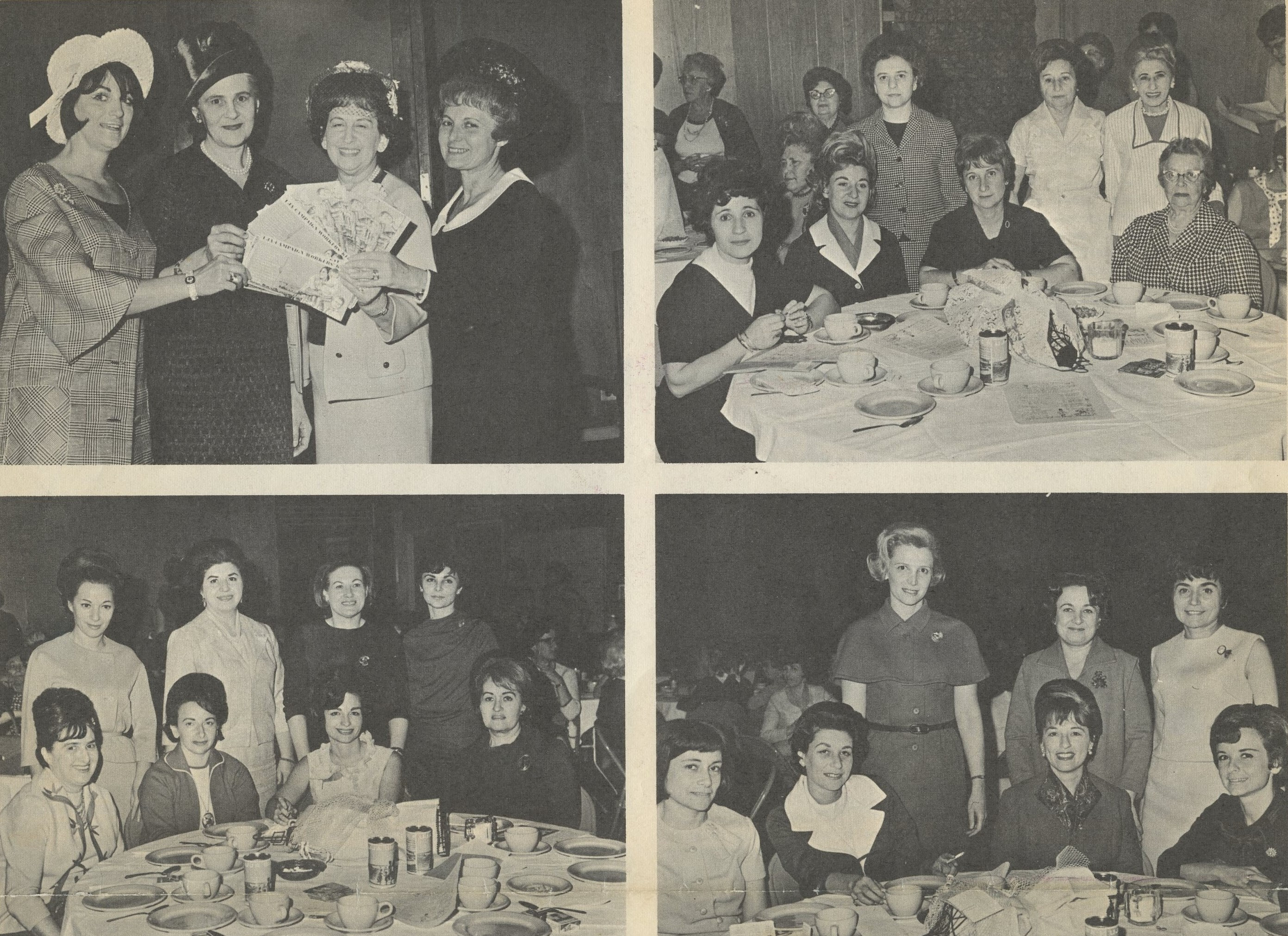 Fair Lawn (NJ) Division, UJA, 1966, UJA Dessert Supper