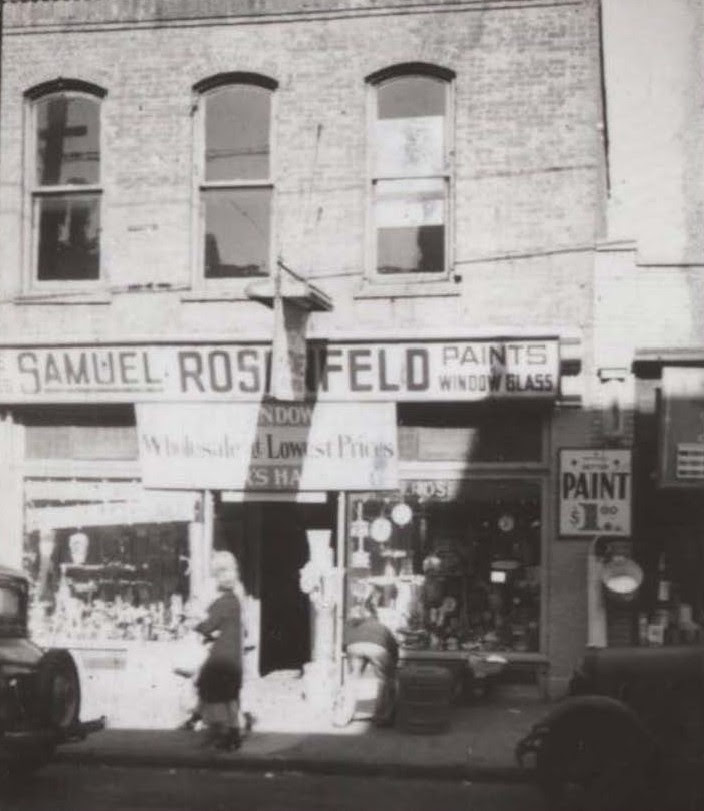 Samuel Rosenfeld Paints, 133 River St, Paterson NJ, c.1938