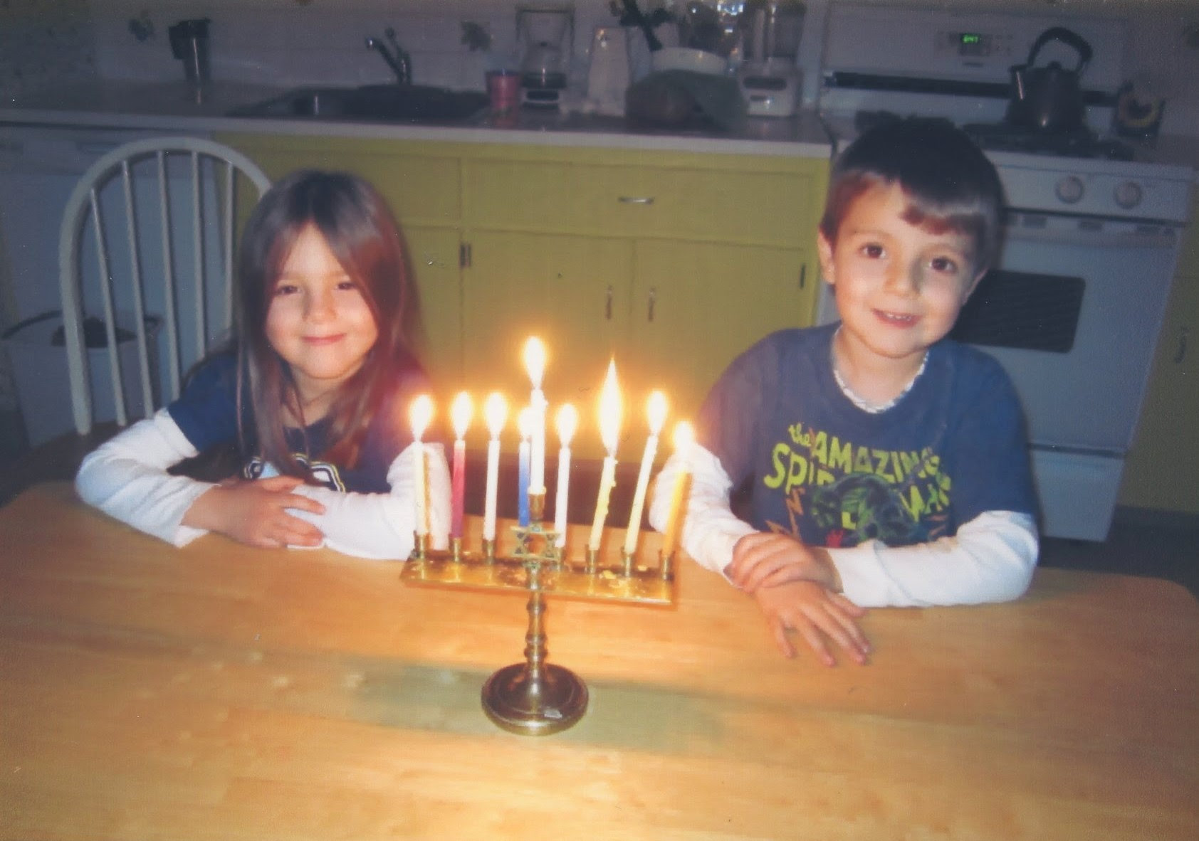 Lila Ebright, Hudson Ebright, Hanukkah, Wayne NJ Y