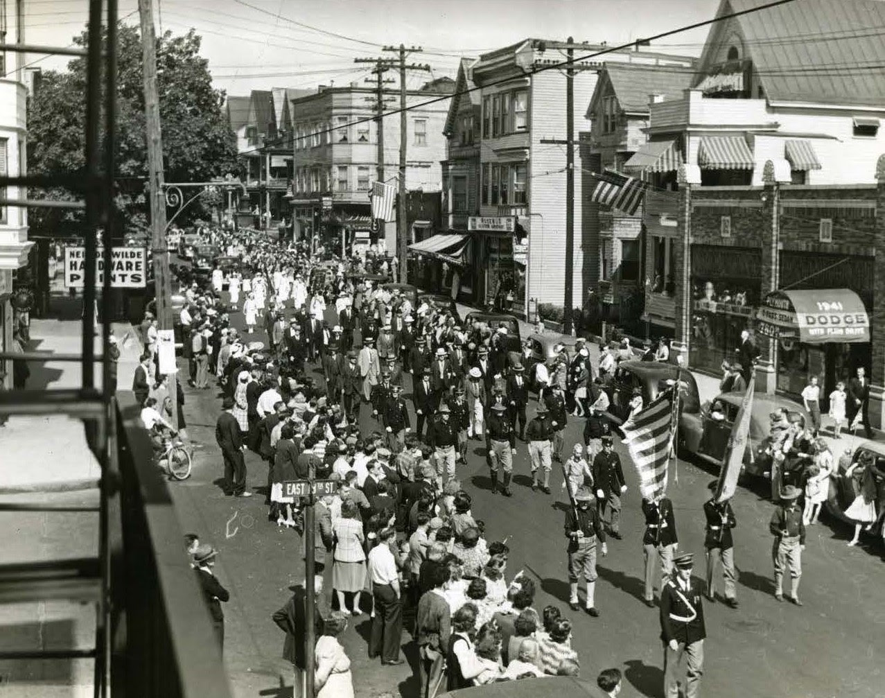 Jewish War Veterans Parade, Paterson NJ, 1941