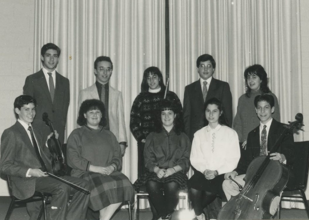 Frisch School, Paramus NJ, student musical group, cello, violin