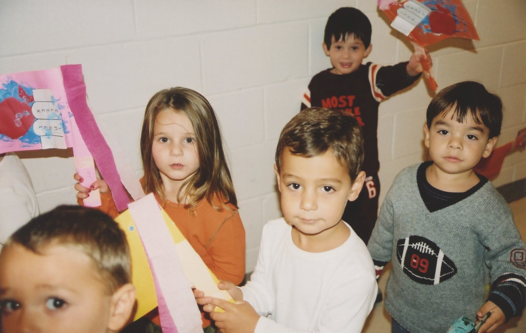 kids celebrating Simchat Torah, Northern New Jersey