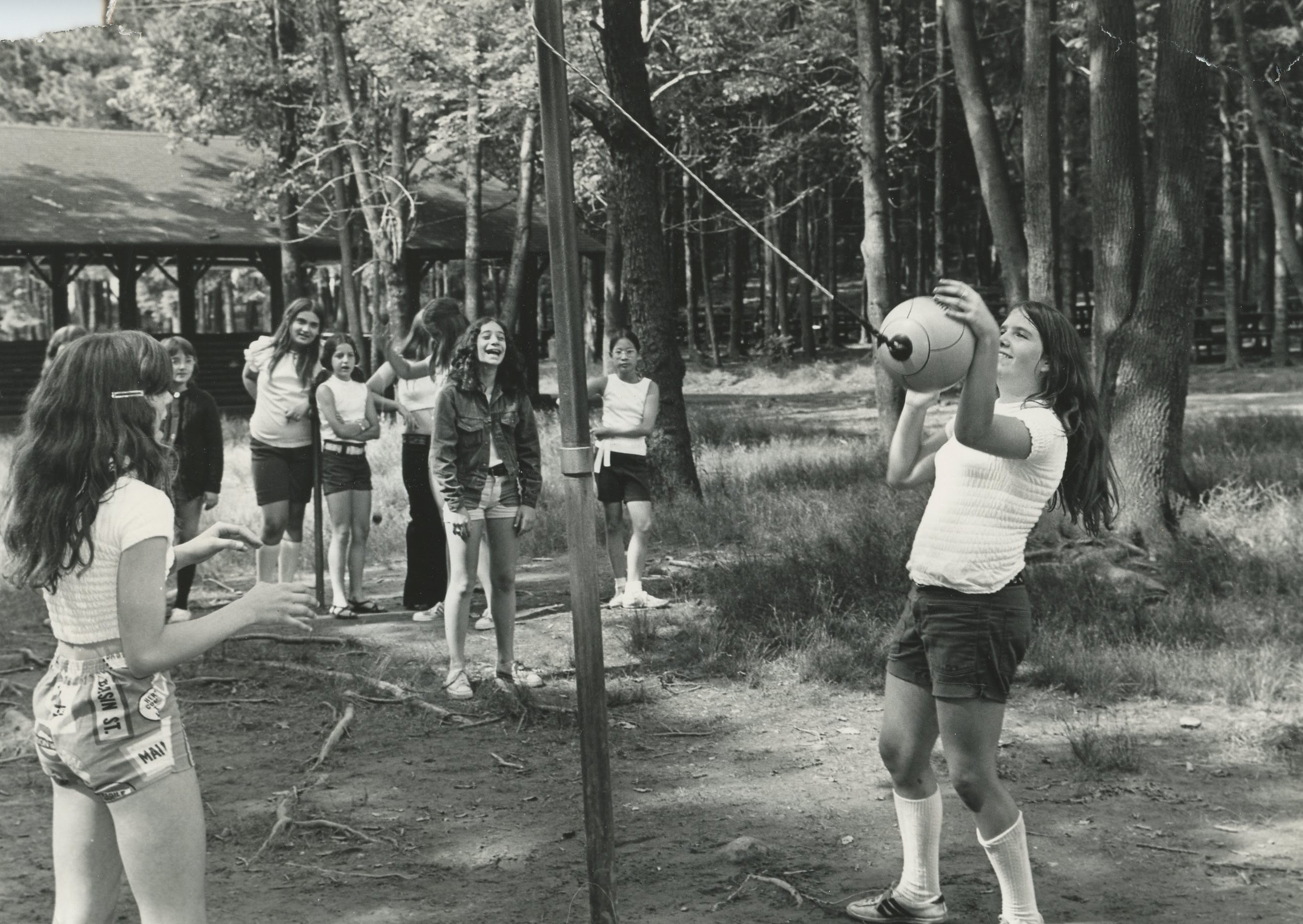 Camp Veritans, North Haledon NJ, tetherball