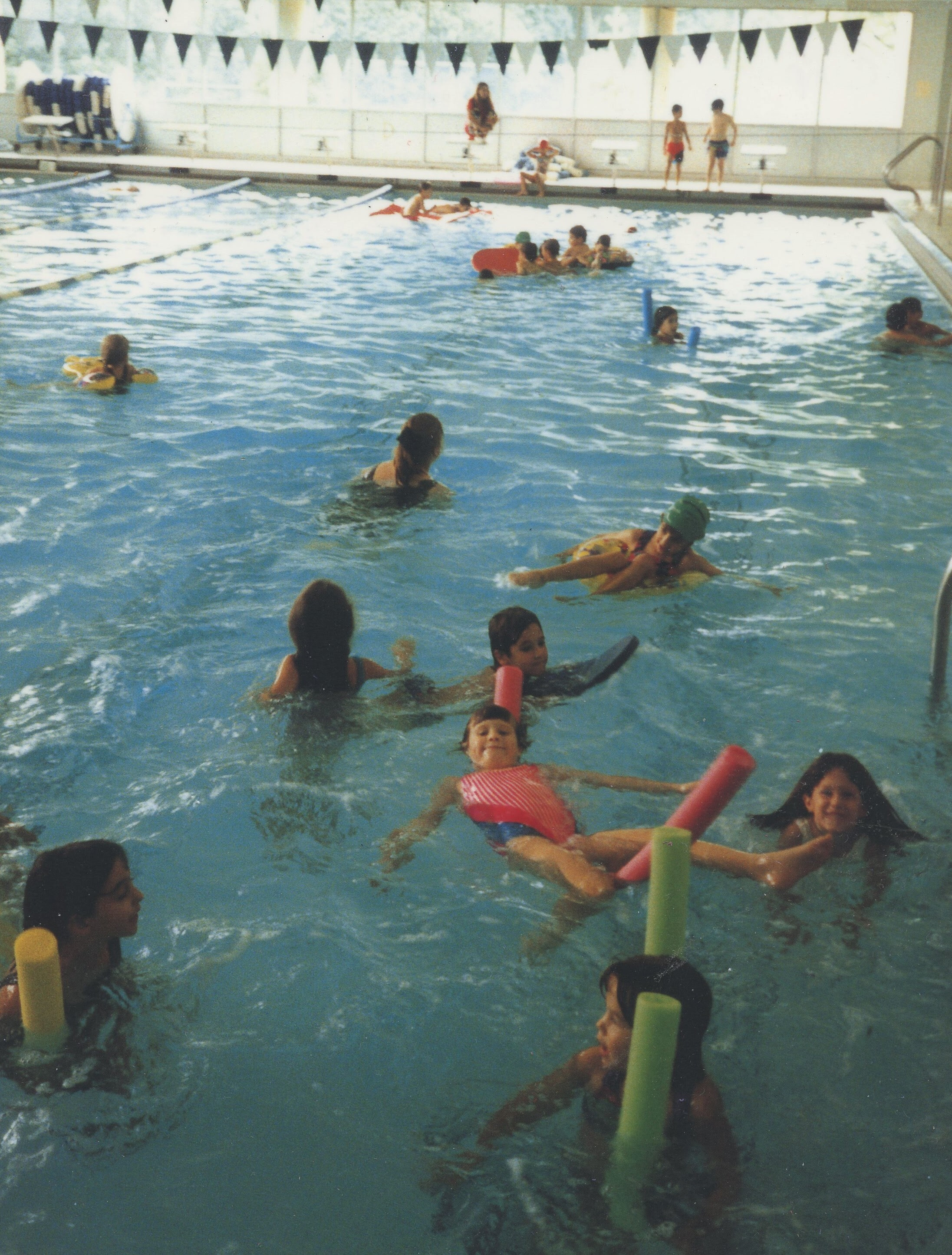 Washington Township JCC Summer Camp, Washington Township NJ, 1994, campers swimming