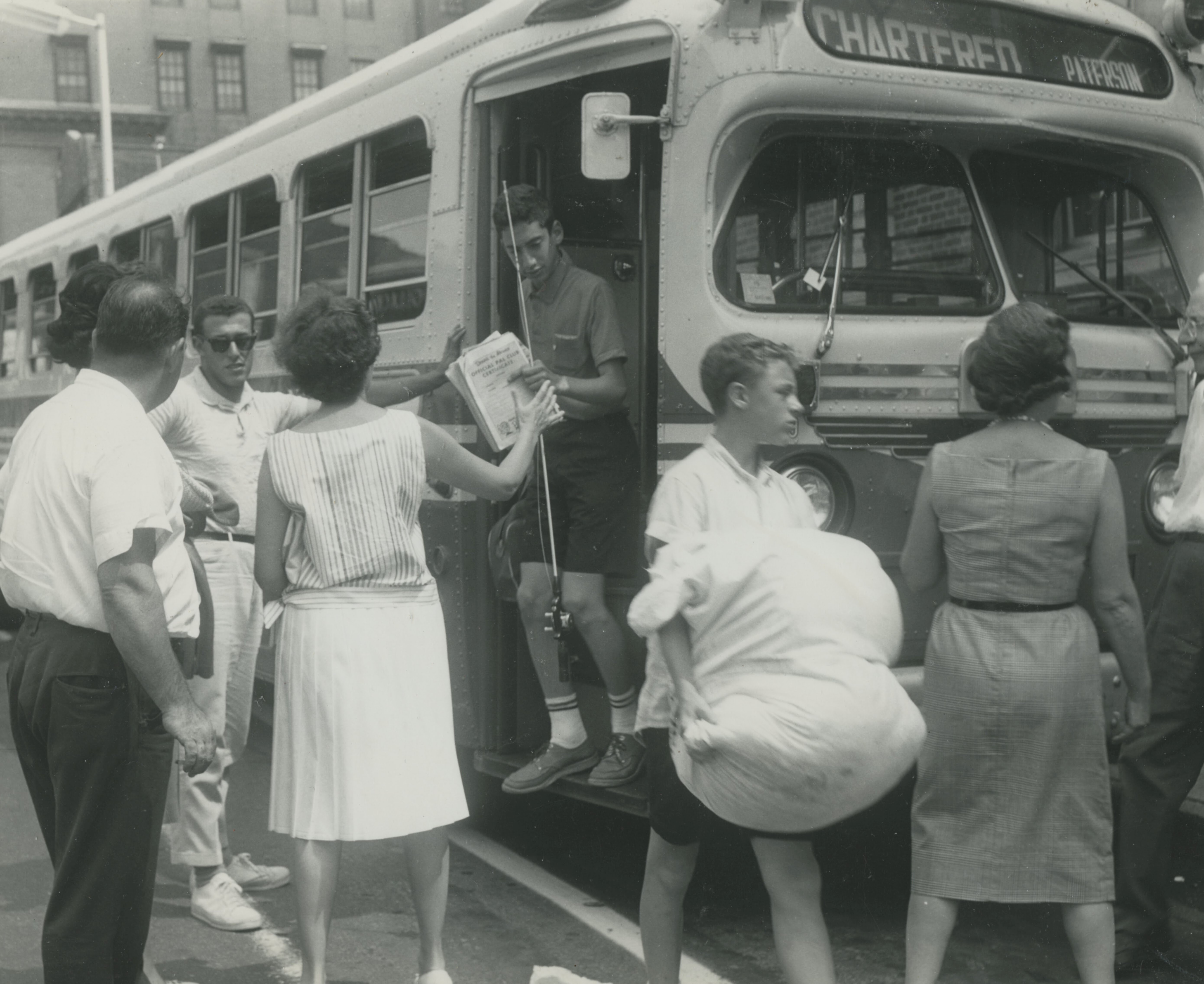 Stanley Harelick, Teen bus trip, Northern New Jersey, 1983