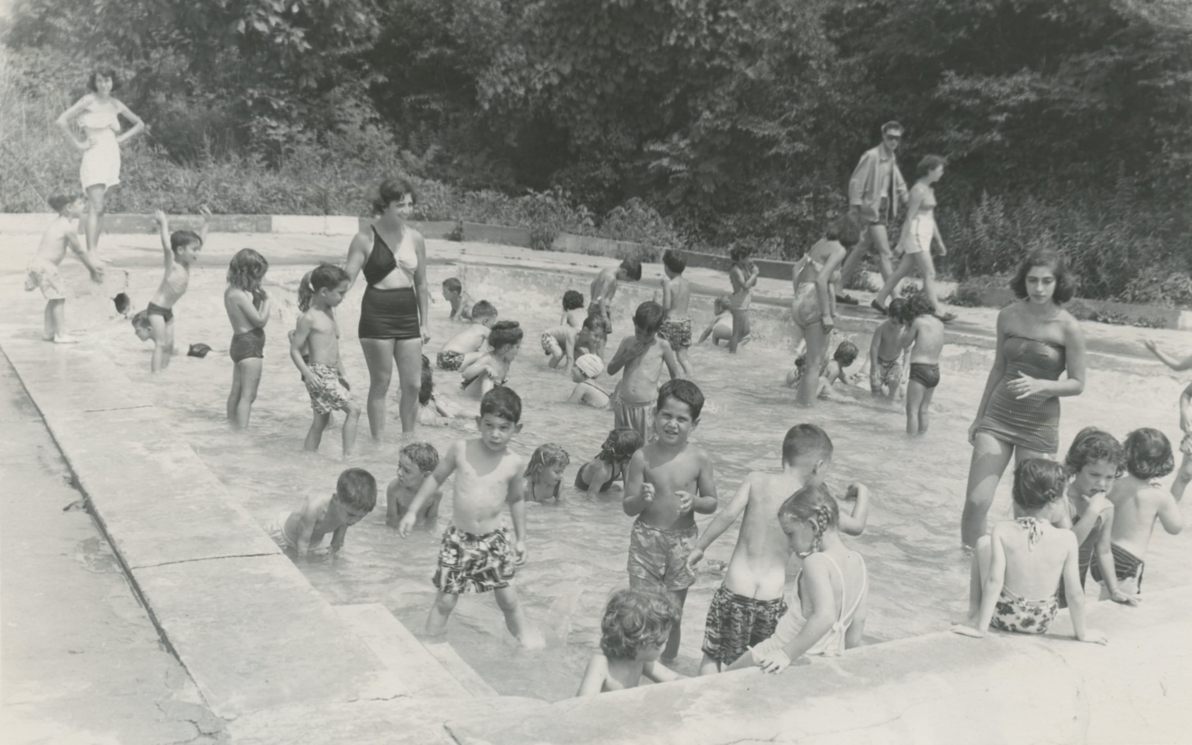 Camp Belle swim, Northern New Jersey, Helen Lefkowitz Lee