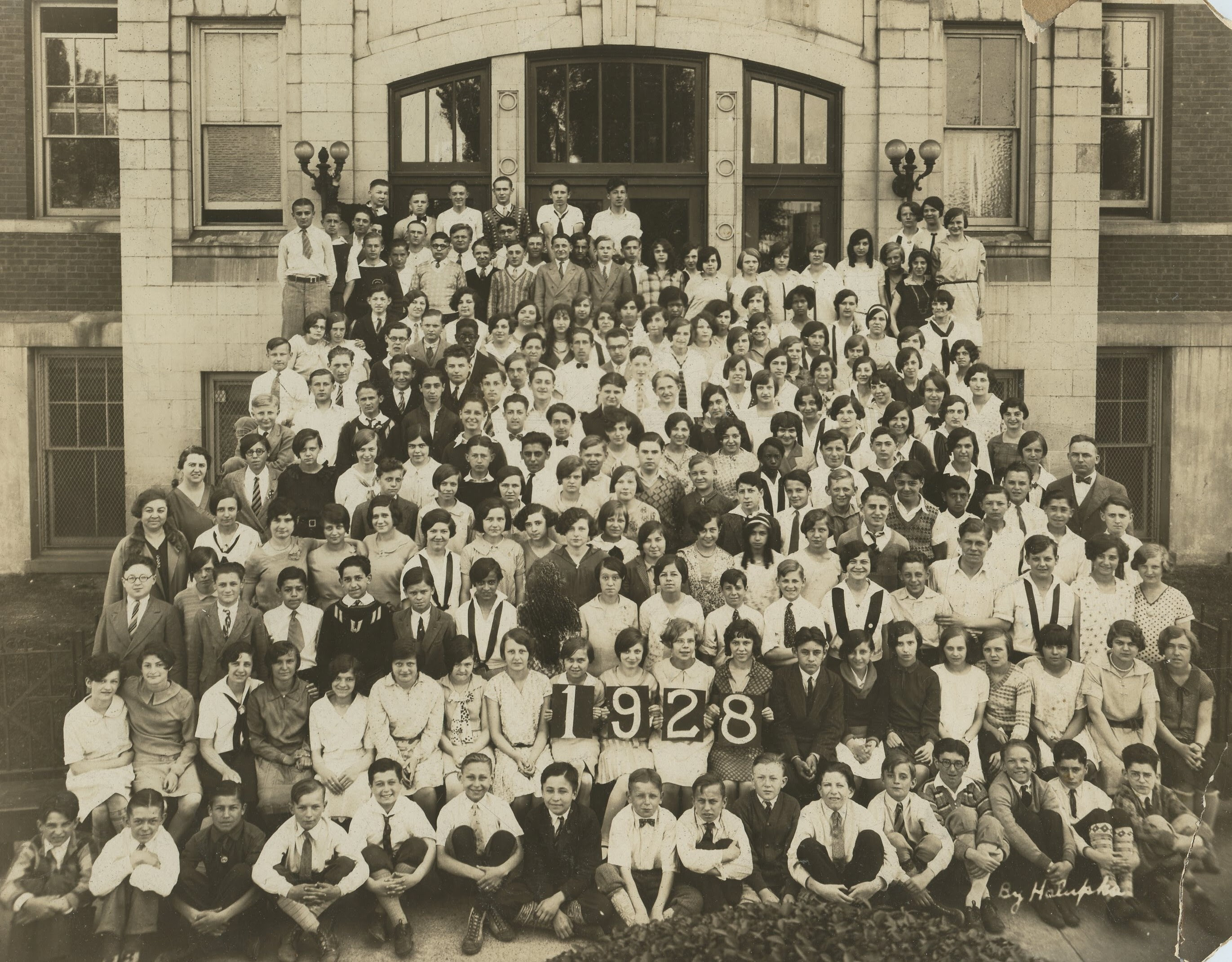 July 9, 2021 Photo Friday, Passaic Woodrow Wilson School no.12 graduation 1928