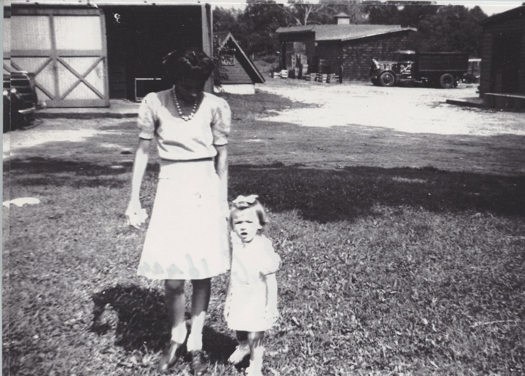 Mother and Child, Goldman's Dairy, Fair Lawn NJ