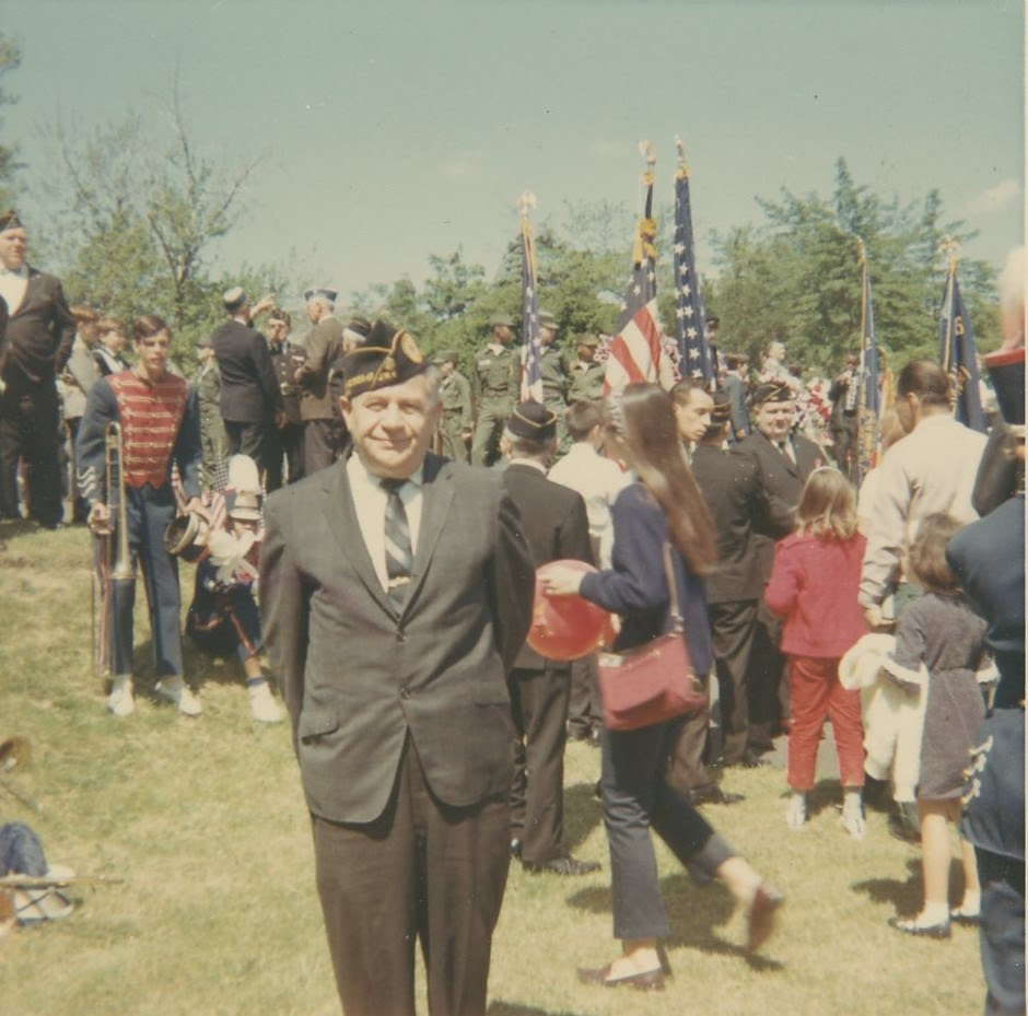 David Rosenbaum at Memorial Day ceremony