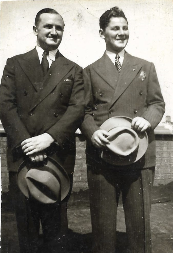 Manny Yudman and son Bernard.