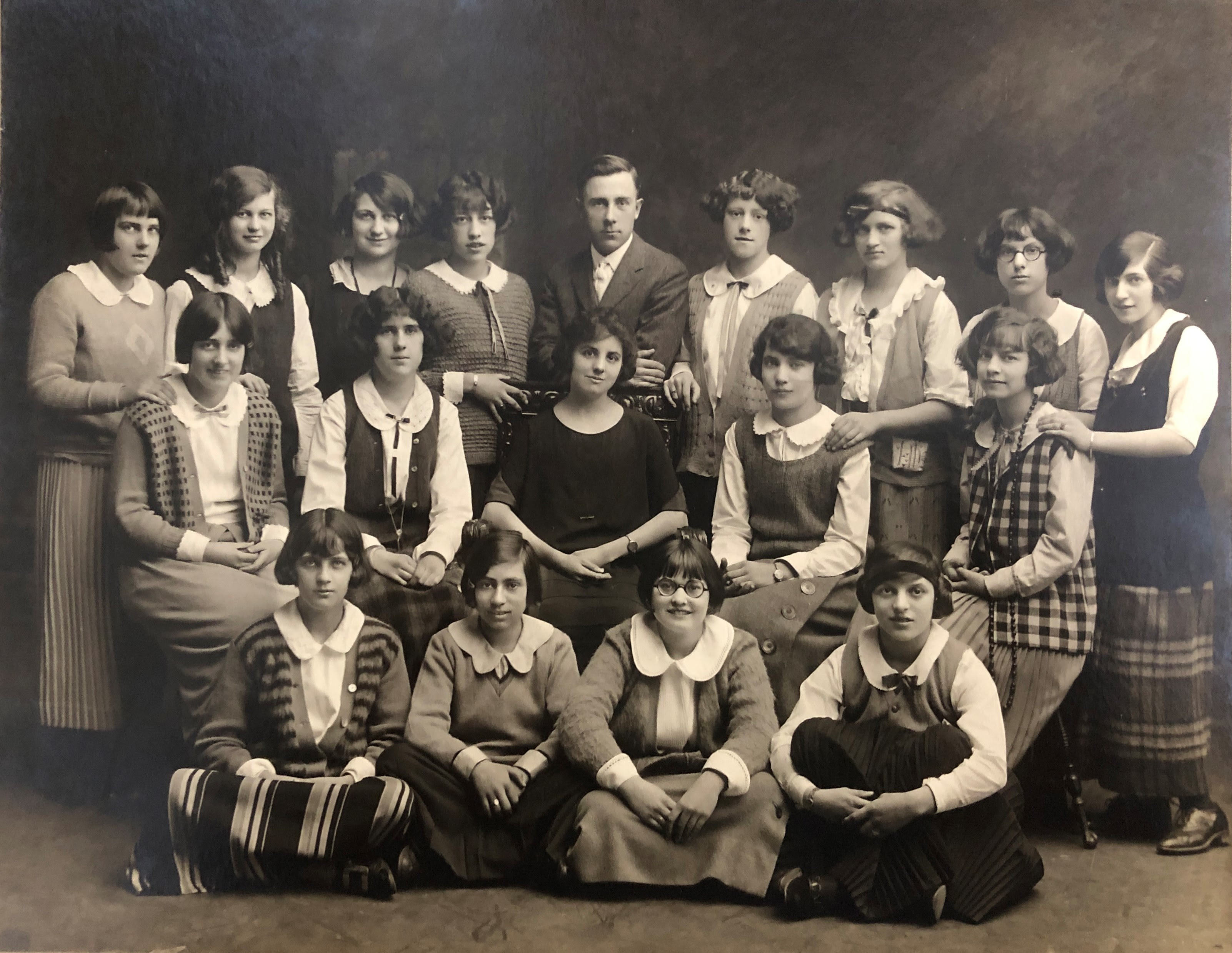 Paterson New Jersey, Eastside High School, Criterion school newspaper, staff photo, 1924