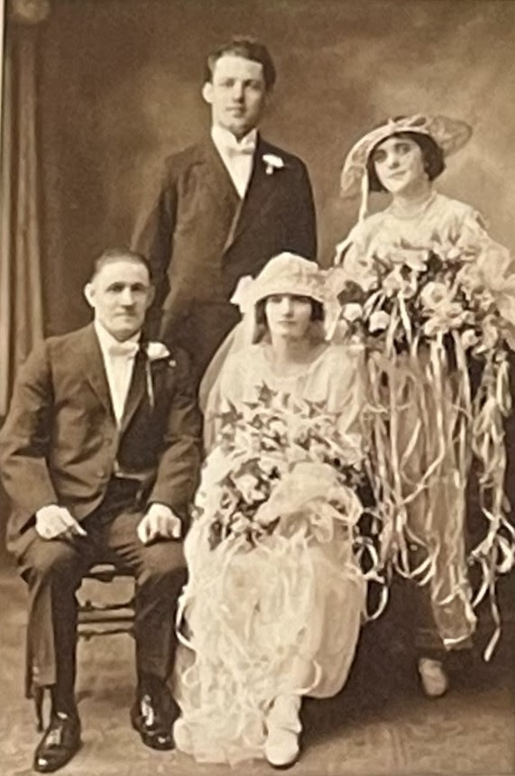 Another unidentified wedding group