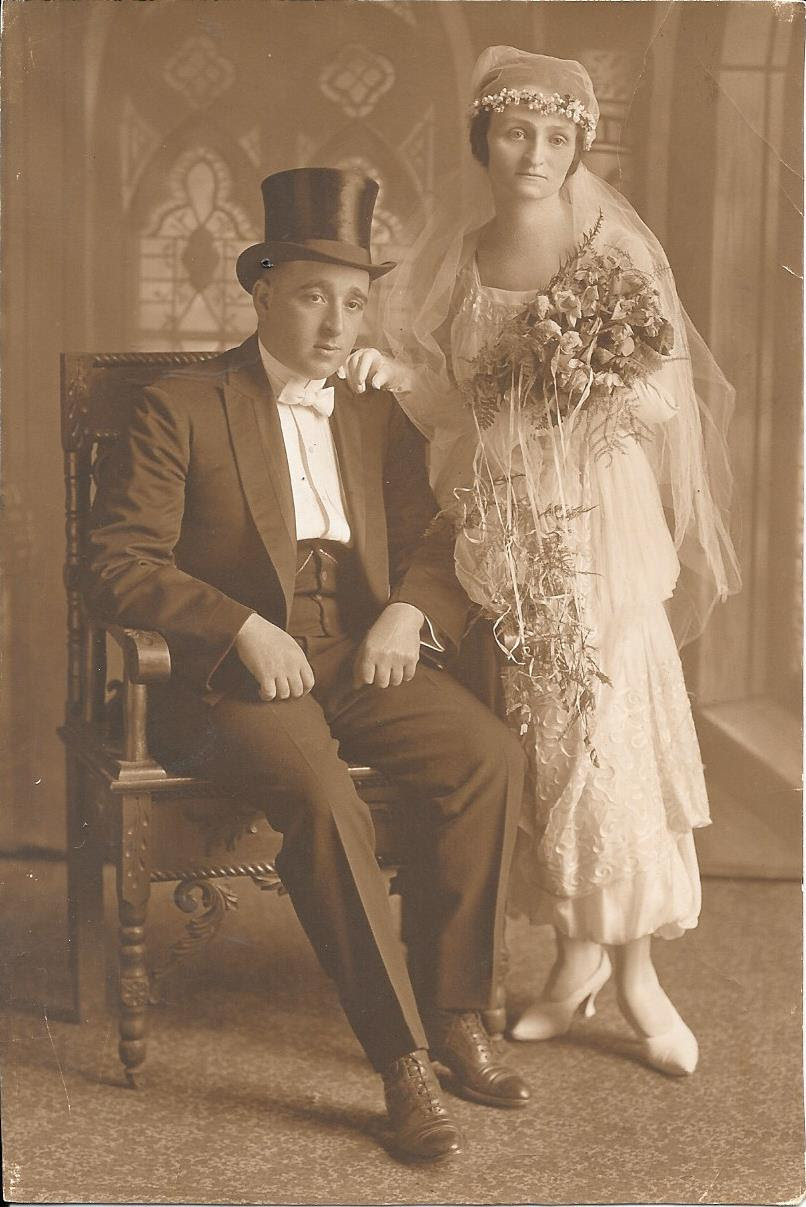 Louis Jasper weds Gertrude Yudman