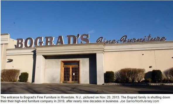 Bograd's Furniture store Riverdale, NJ
