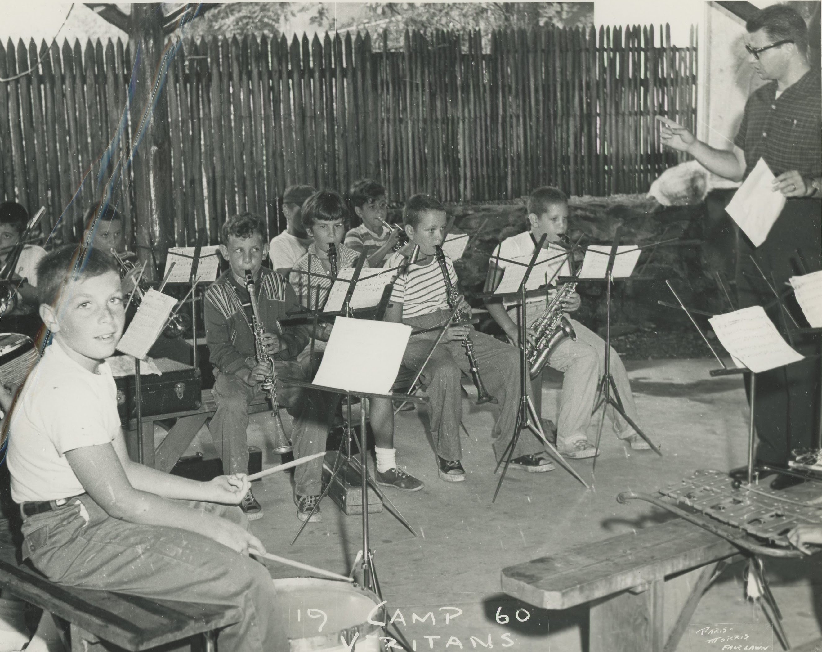 Camp Veritans 1960 orchestra