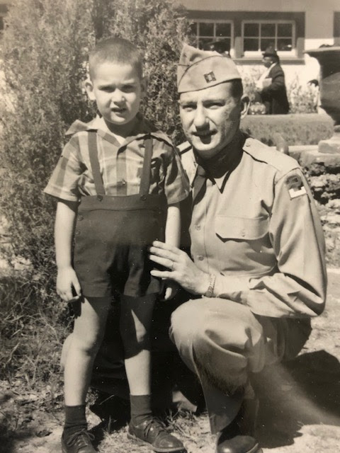 Captain Joseph Rubenstein and son Seth
