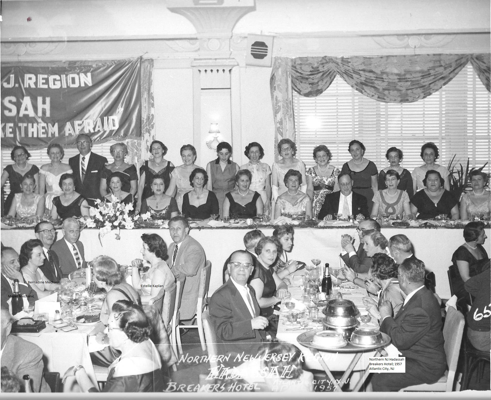 Hadassah Northern NJ Region at Breakers Hotel 1957