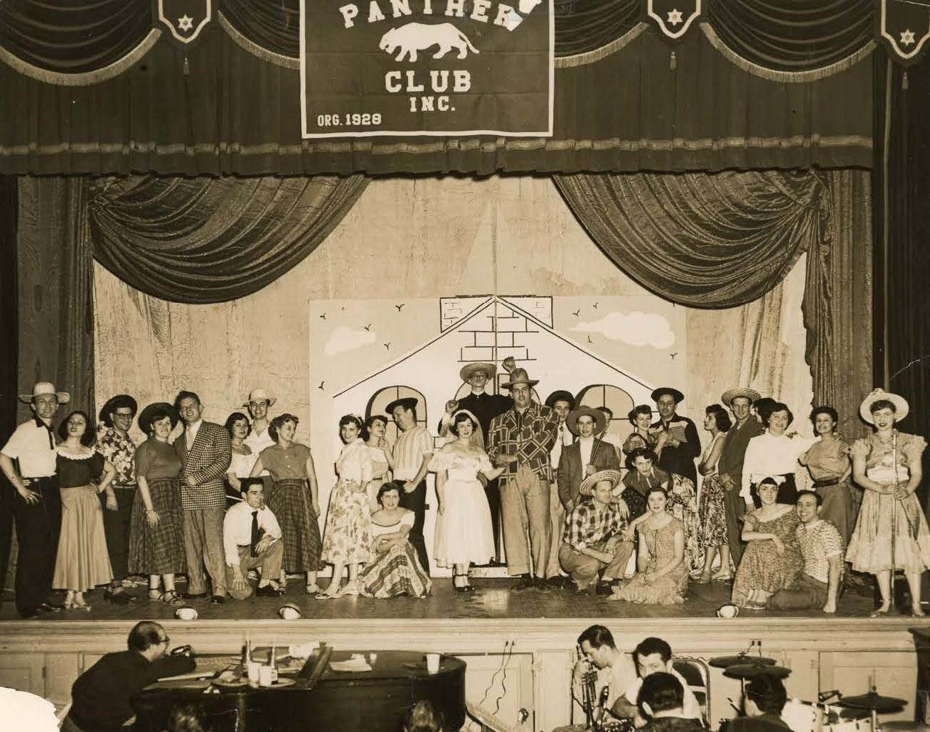 Panther Club show farmer theme
