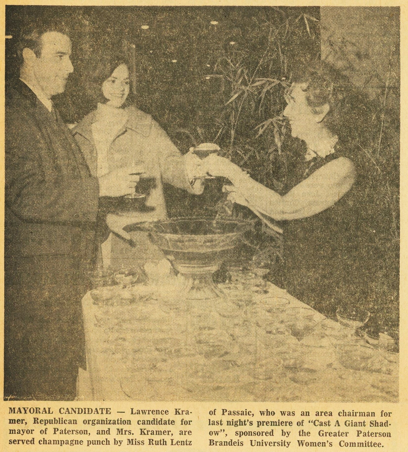 Paterson Mayor Lawrence Kramer and wife