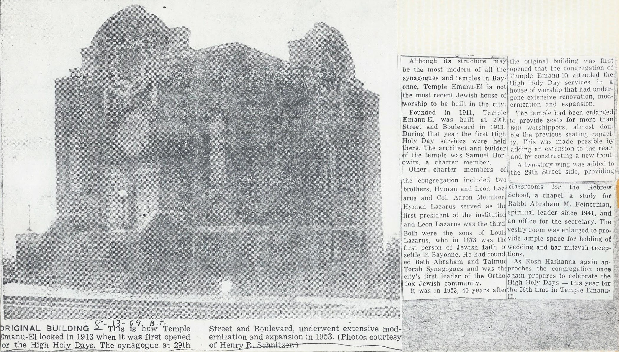 Original Temple Emanu-El Synagogue