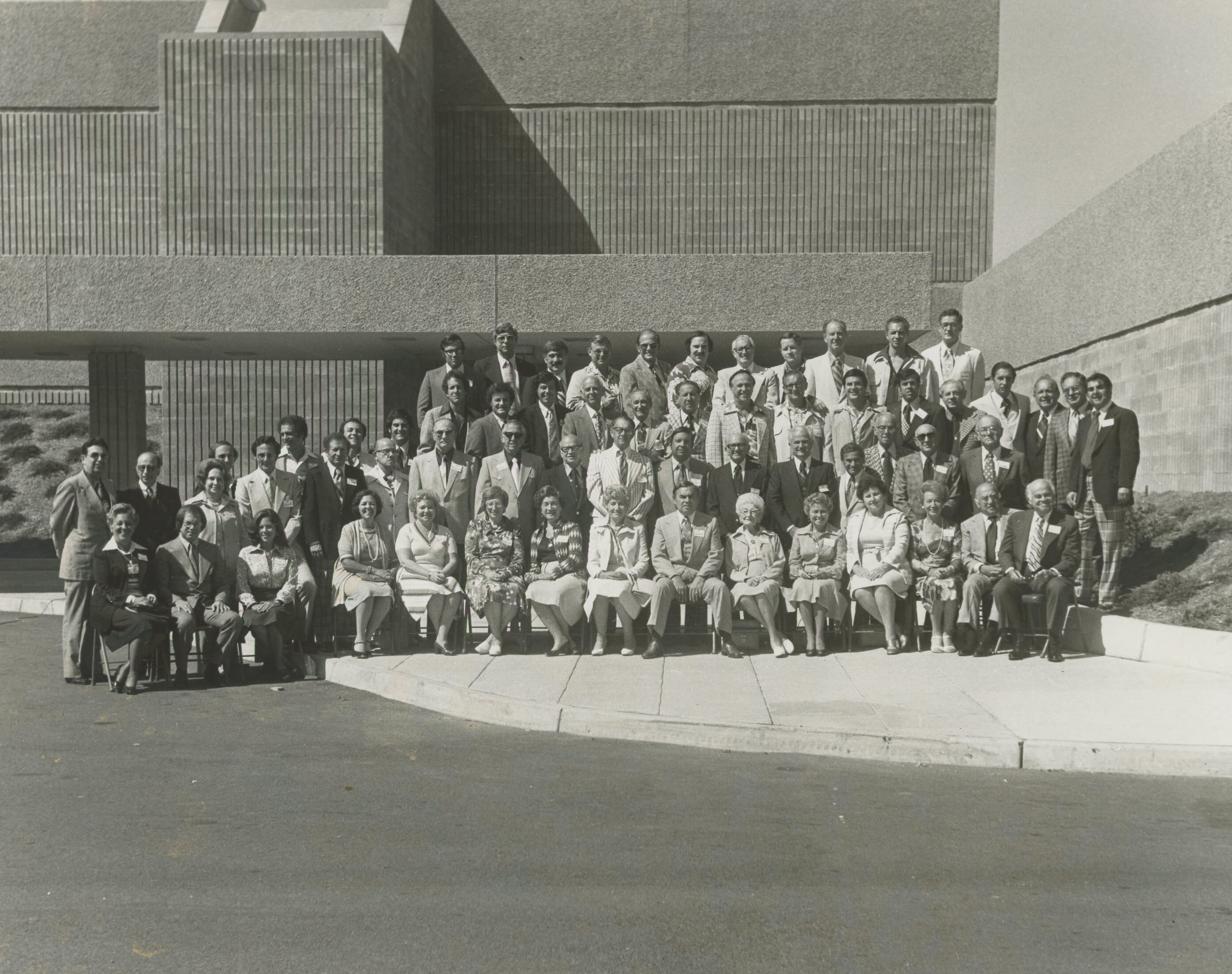 Wayne Y building dedication 1976