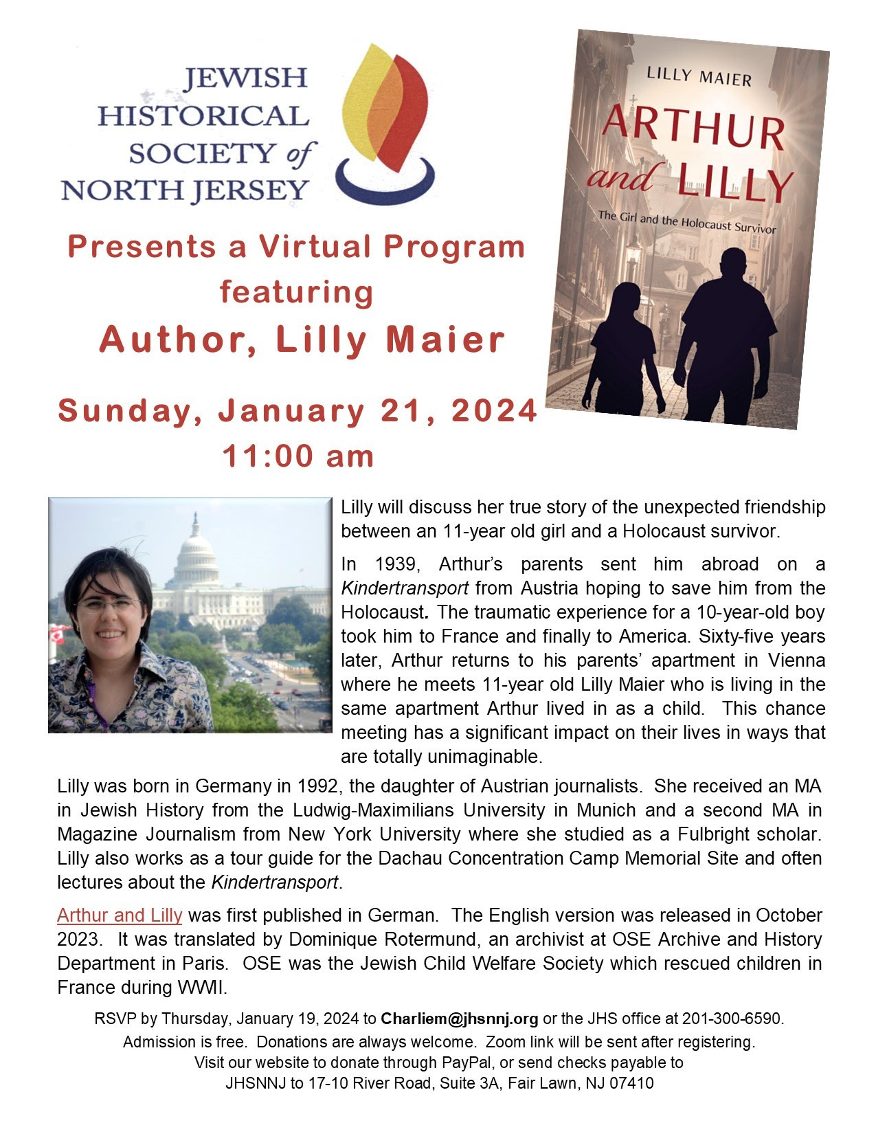 Arthur and Lilly Flyer